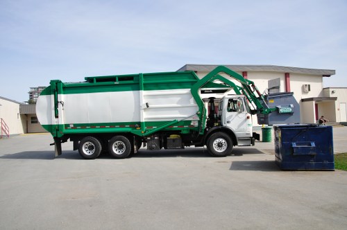 Professional team assisting with lorry hire